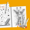 DOT Painting Kleurboek Gekke dieren