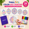 Color DOT Painting set Mandala A4