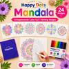 Color DOT Painting set Mandala A4