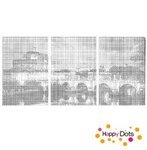 DOT Painting 3 panel Angels' Castle Rome