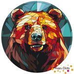 Paint by Number Bear