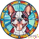 Paint by Numbers Boston Terrier 