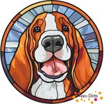 Paint by Numbers Basset Hound