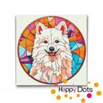 Diamond Painting Dog - American Eskimo Dog