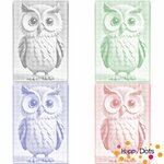 DOT Painting Kinderzimmer - Eule
