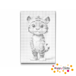 DOT Painting Kids Room - Tiger