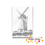 DOT Painting Typical Dutch - Windmill 01