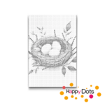 DOT Painting Easter/Spring - Nest with Eggs