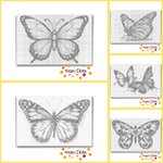 DOT Painting Kleurboek Vlinders