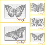 DOT Painting Kleurboek Vlinders