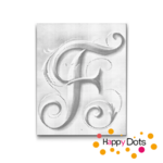 DOT Painting Letter F