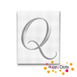 DOT Painting Letter Q