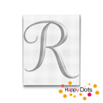 DOT Painting Letter R