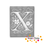 DOT Painting Letter X