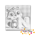 DOT Painting Letter Animals N