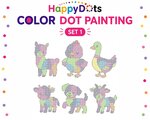 Color DOT Painting set Boerderij dieren A4 