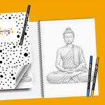 DOT Painting Kleurboek Buddha