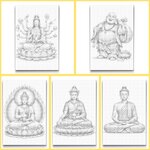 DOT Painting Kleurboek Buddha