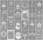 HappyDots DOT Painting Valuepack Kerst (24 stuks)