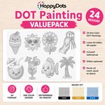 HappyDots DOT Painting Valuepack Zomer (24 stuks)