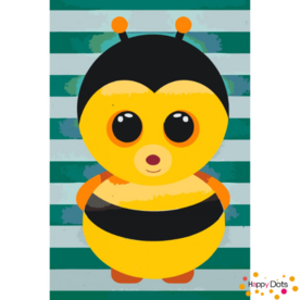 Paint by Numbers Cute Bee