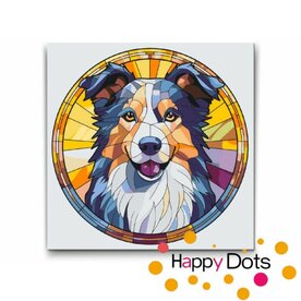 Paint by Numbers Border Collie 