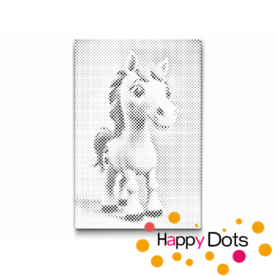 DOT Painting Children's Room - Horse