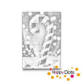 DOT Painting Christmas - Candy Cane