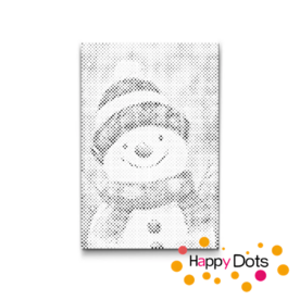 DOT Painting Christmas Party - Snowman