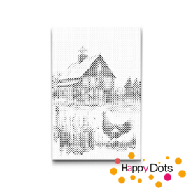 DOT Painting Typical Dutch - Farm