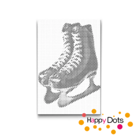 DOT Painting Typical Dutch - Ice Skating