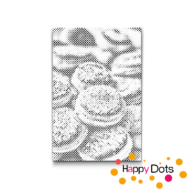 DOT Painting Typical Dutch - Poffertjes