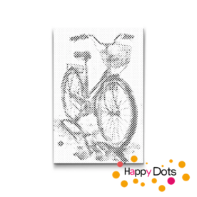 DOT Painting Typical Dutch - Bicycle