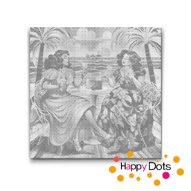 DOT Painting Dicke Damen 20