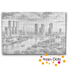 DOT Painting Skyline Rotterdam