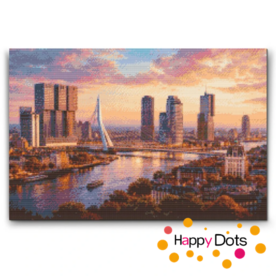 Diamond Painting Skyline Rotterdam