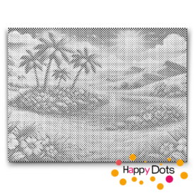 Paysages de peinture DOT 02