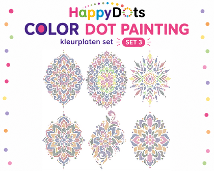 Color DOT Painting set Mandala A4