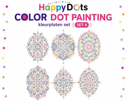 Color DOT Painting set Mandala A4