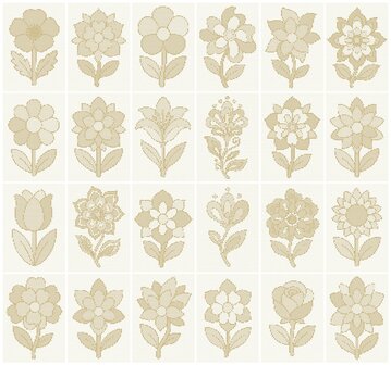 HappyDots DOT Painting Valuepack Bloemen (24 stuks)