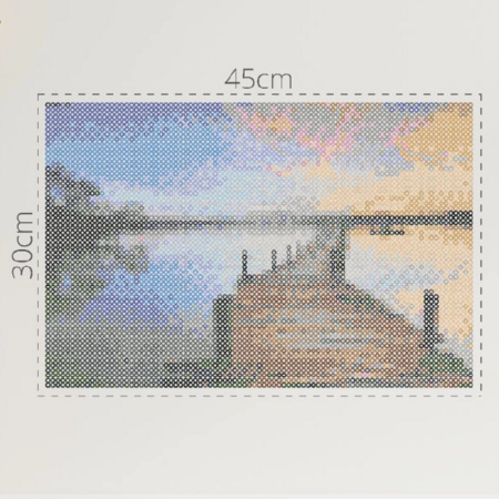 Strijkkralen set Aan het meer