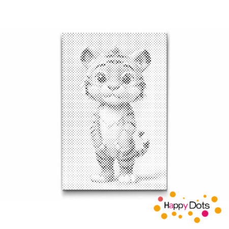 DOT Painting Kids Room - Tiger