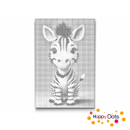 DOT Painting Kinderzimmer - Zebra