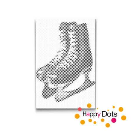 DOT Painting Typical Dutch - Ice Skating