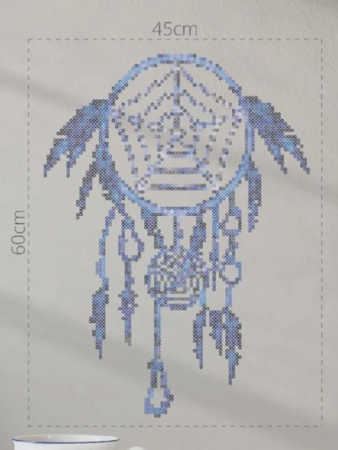 Fuse beads set Dreamcatcher 45x60cm