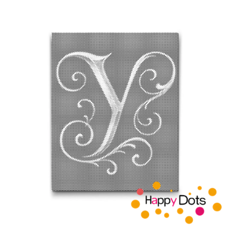 DOT Painting Letter Y