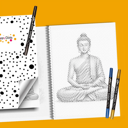 DOT Painting Kleurboek Buddha