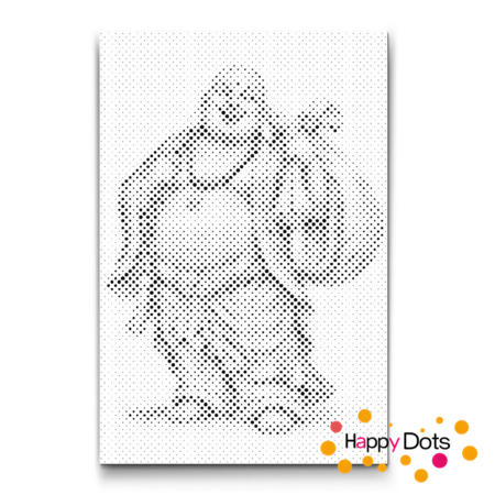 DOT Painting Buddha 05