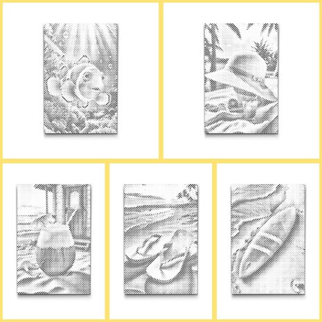 DOT Painting Colouring Book Summer