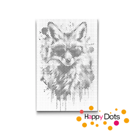 DOT Painting Gekke dieren - Vos